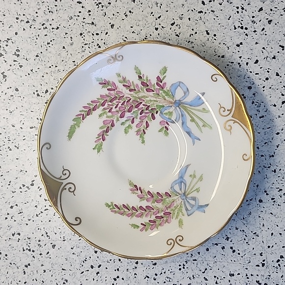 This Royal Grafton teacup & saucer pink with gold accents.. MOTHER..England - Picture 5 of 10